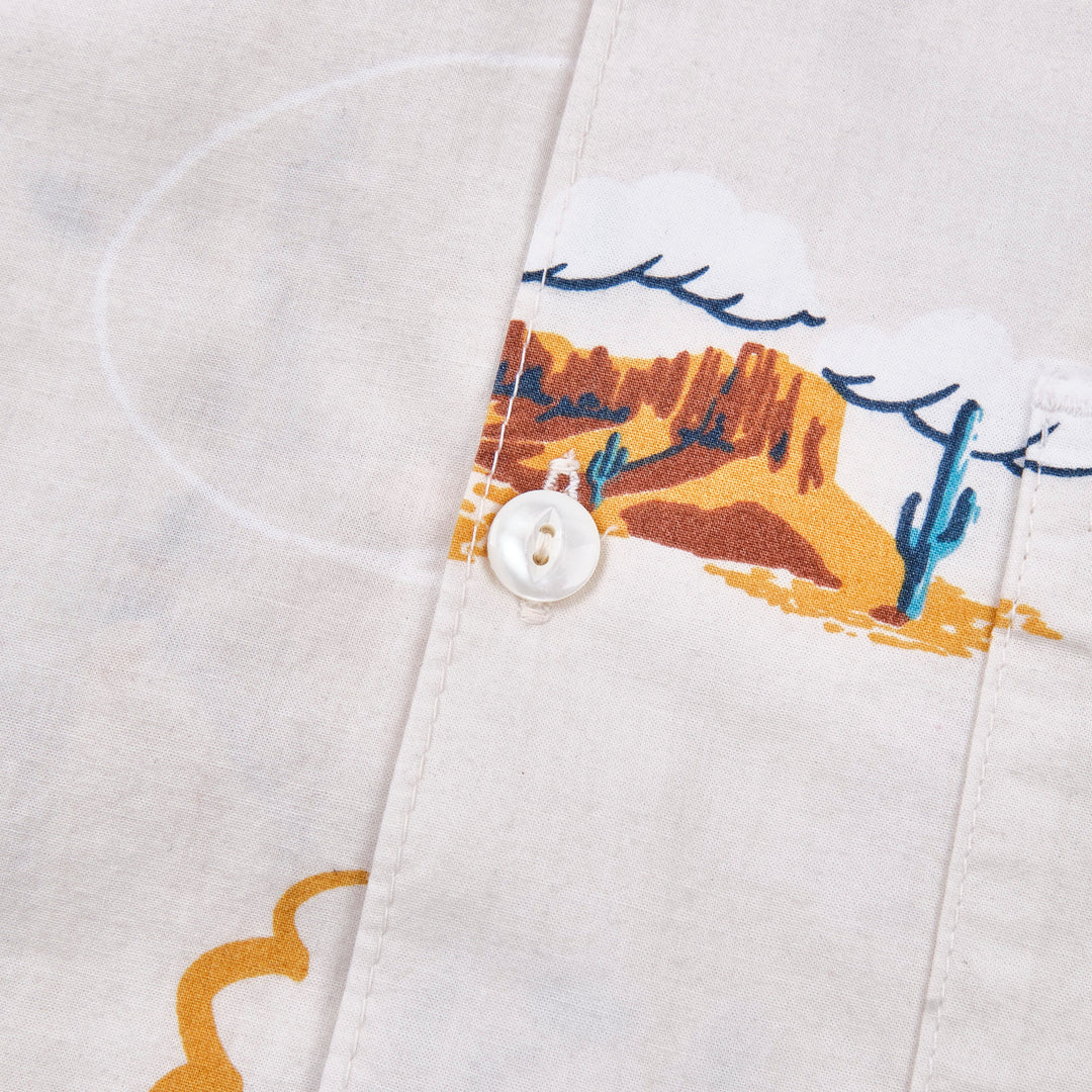 Freenote Cloth Hawaiian - Tan Cowboy
