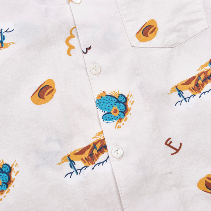 Freenote Cloth Hawaiian - Tan Cowboy