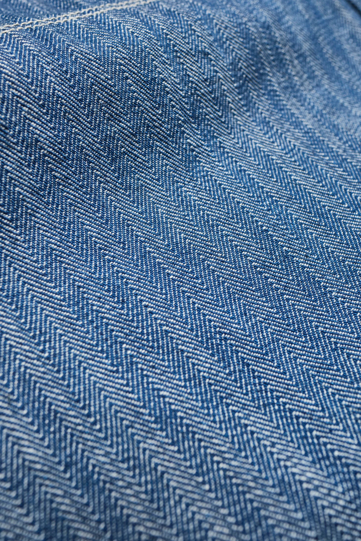 Freenote Cloth Ortega Pant - 13oz Blue Selvedge Herringbone