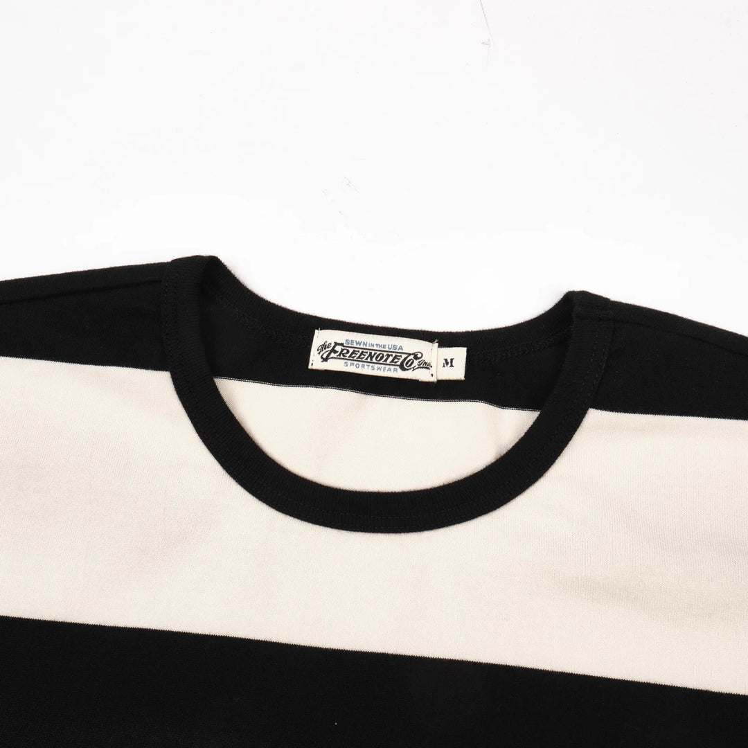 Freenote Cloth Mooch Tee - Black Stripe