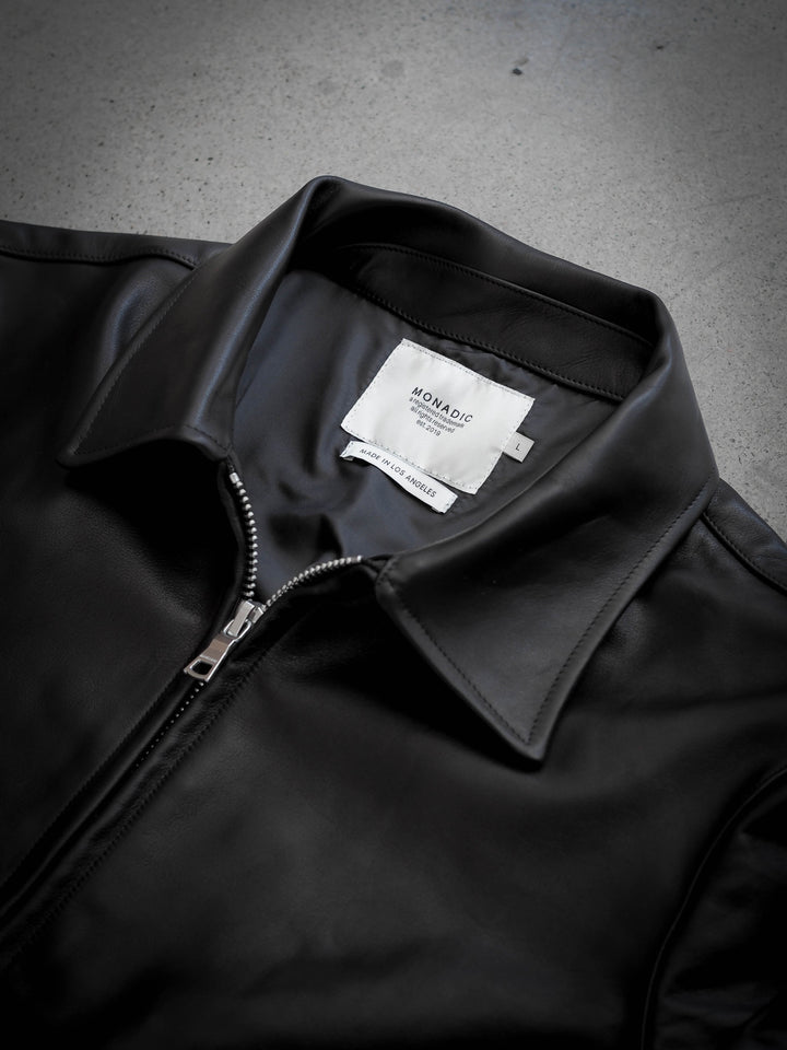 Monadic - G2 Jacket Black London Leather