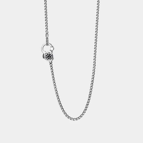 GOOD ART Curb Chain Necklace - 4A 24"