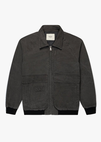 Monadic Grammar Jacket - Charcoal Canvas