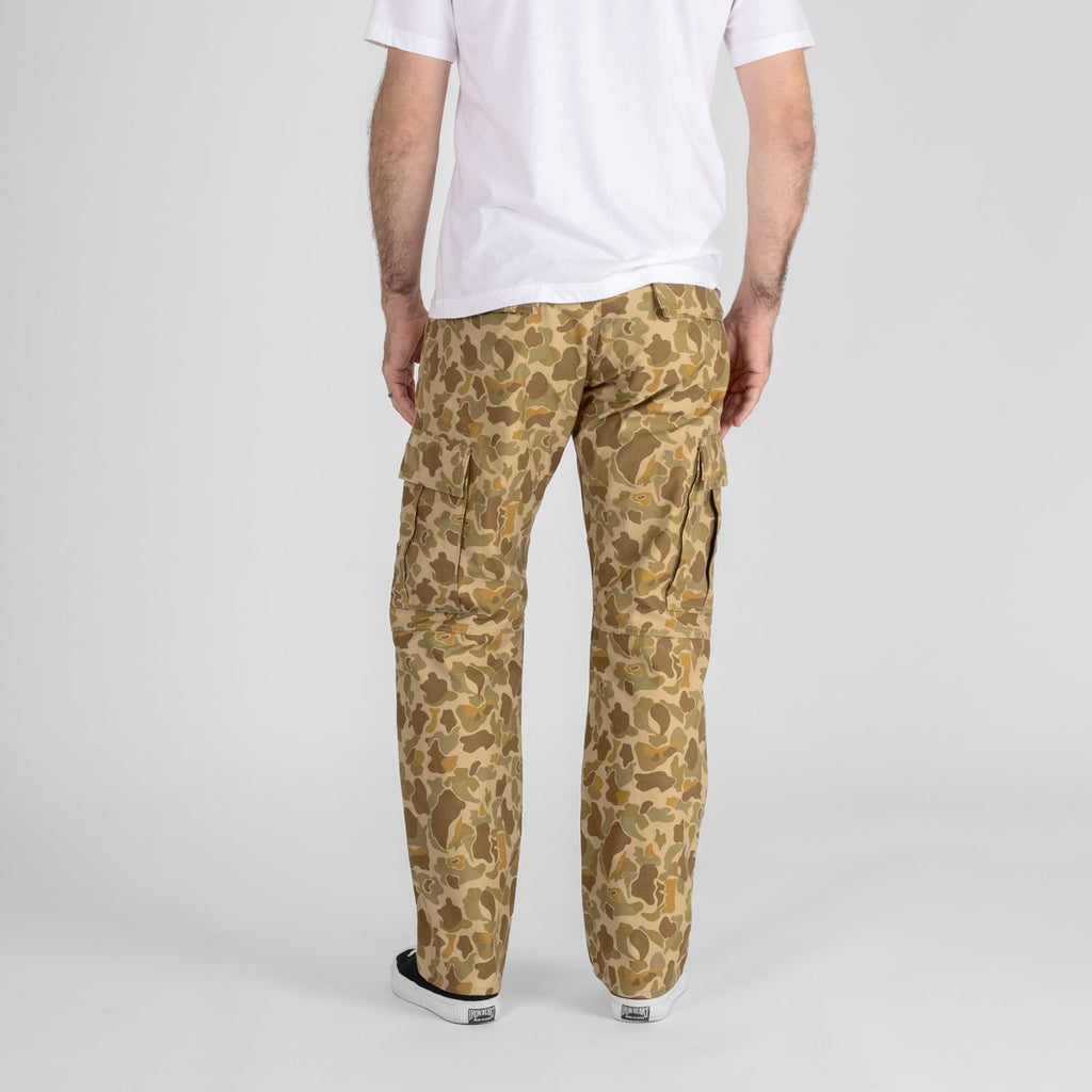 Iron Heart 10oz Sateen Camouflage Cargo Pants - Duck Hunter