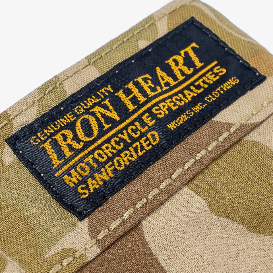 Iron Heart 10oz Sateen Camouflage Cargo Pants - Duck Hunter