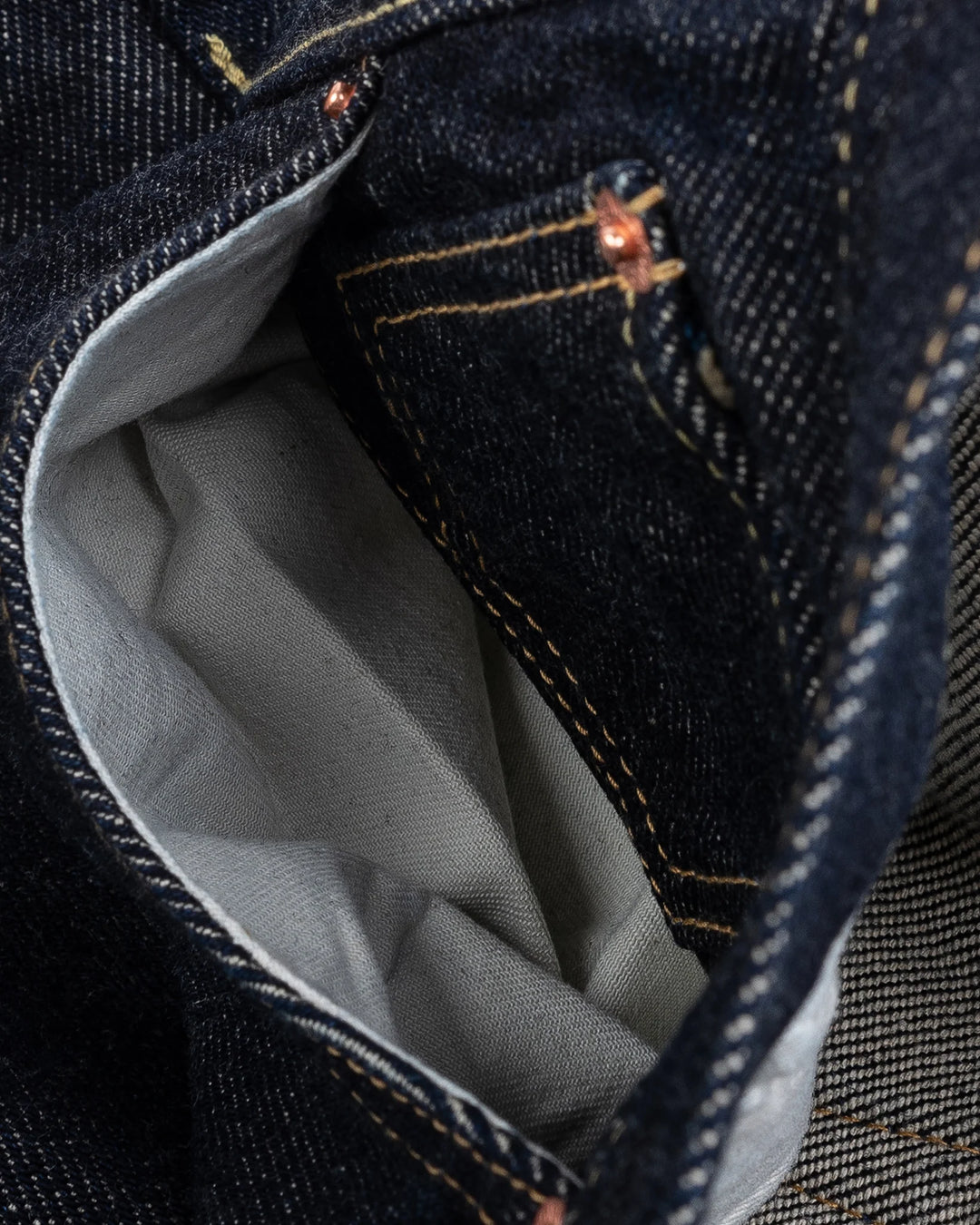 Iron Heart 21oz Selvedge Denim Slim Cut Jeans - Indigo