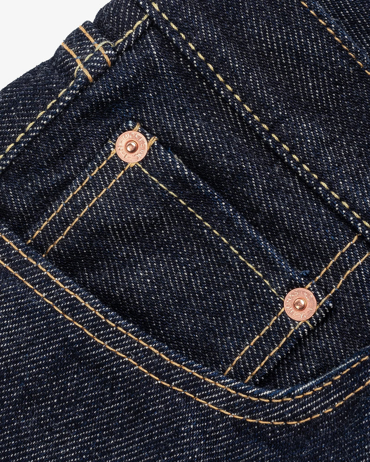 Iron Heart 21oz Selvedge Denim Slim Cut Jeans - Indigo