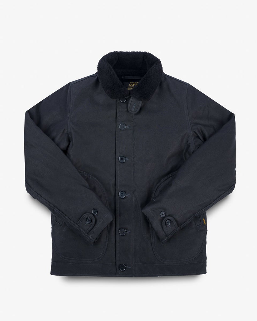 Iron Heart Whipcord N1 Deck Jacket - Black