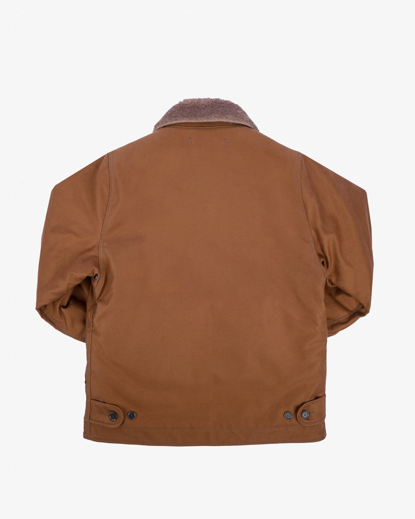 Iron Heart Whipcord N1 Deck Jacket - Brown