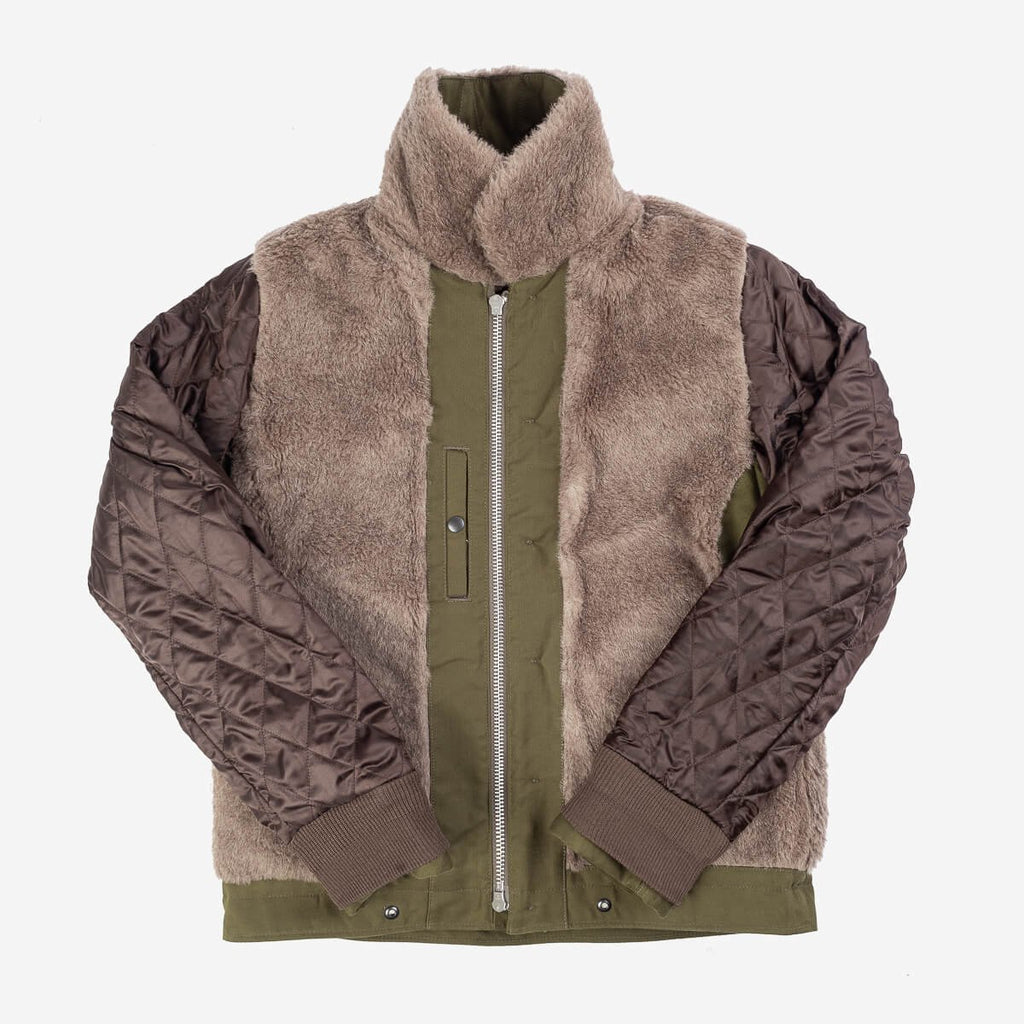 Iron Heart Whipcord N1 Deck Jacket - Olive Drab Green