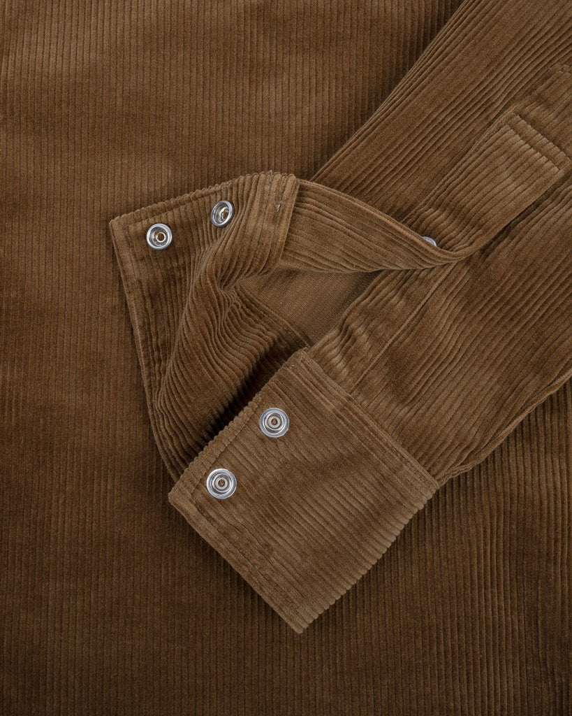 Iron Heart 11oz Corduroy Western Shirt -  Camel