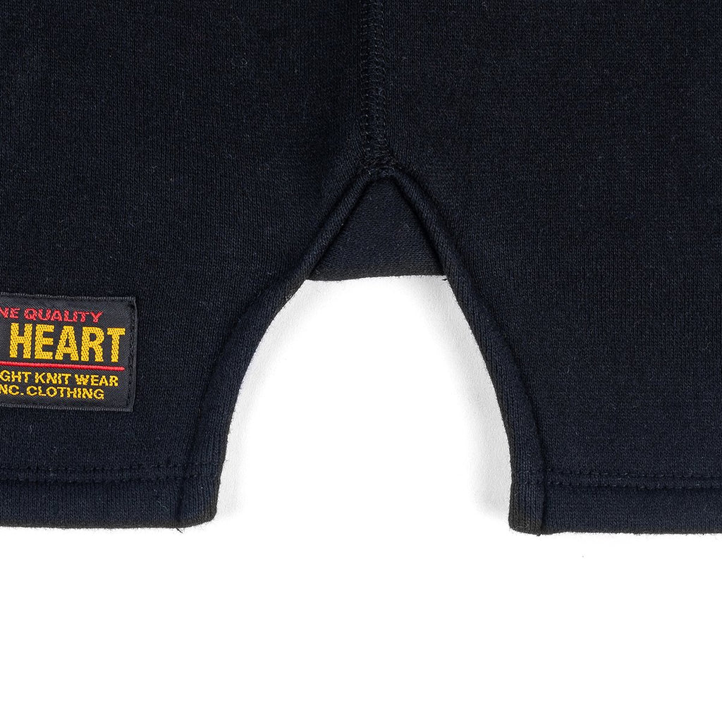 Iron Heart 11oz Henley Long Sleeved Sweater - Black