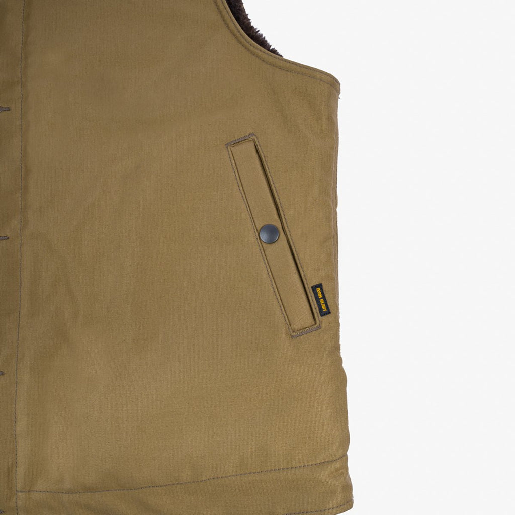 Iron Heart Whipcord N1 Deck Vest - Khaki