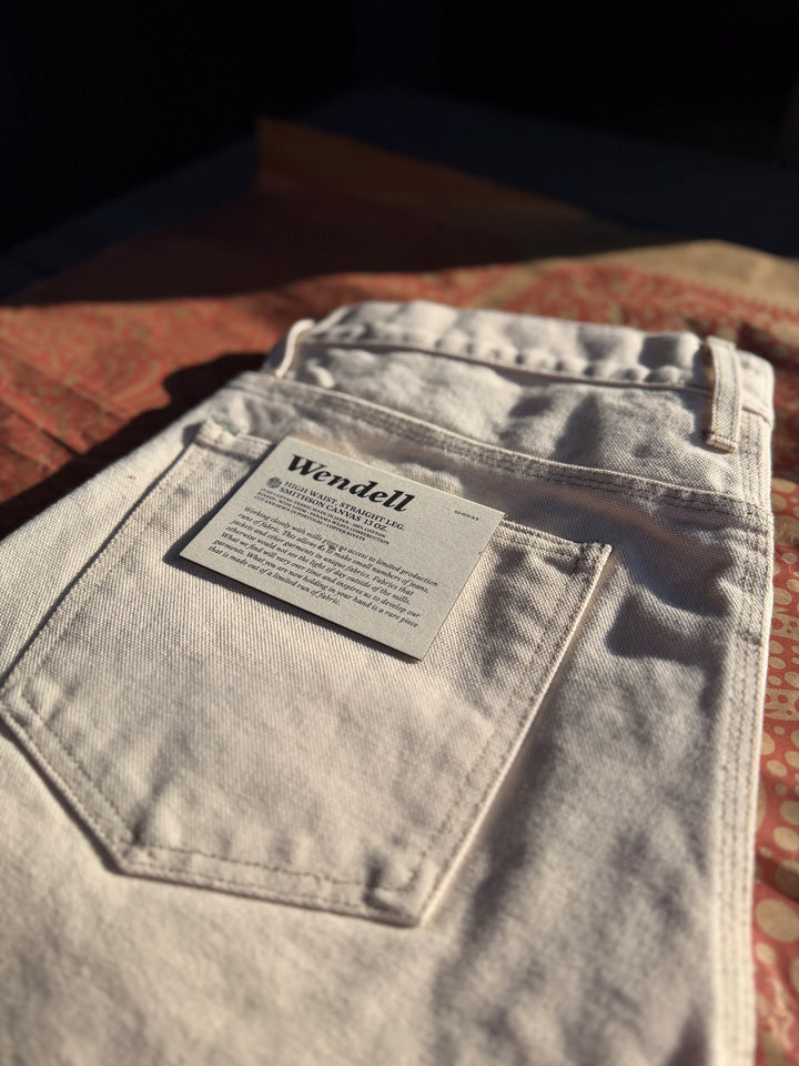 Indigofera Wendell - Smithson 13oz Rinsed Ecru