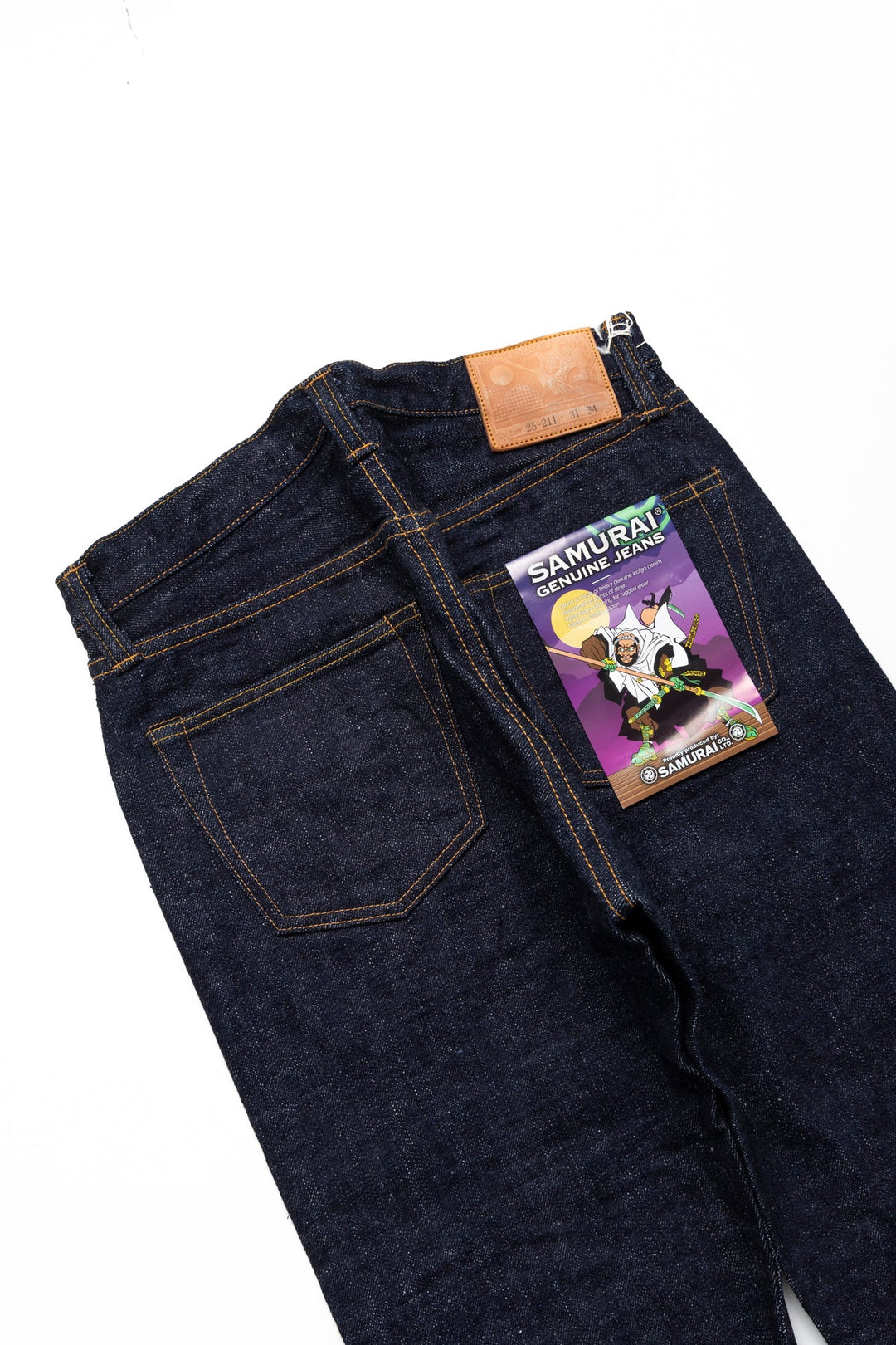 Samurai "Benkei" 17oz Selvedge Denim - Relaxed Tapered Fit [S211VX]