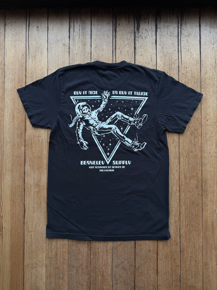 Berkeley Supply x Brad Click Spaceman Shop Tee - Black
