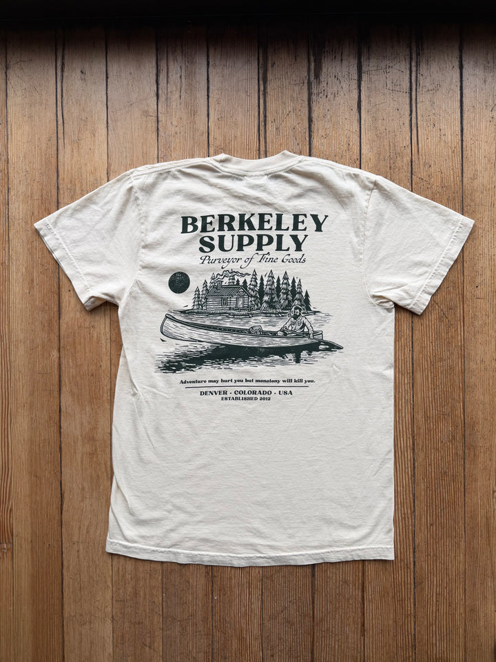 Berkeley Supply x John Fellows "10 Year Tee" - Natural