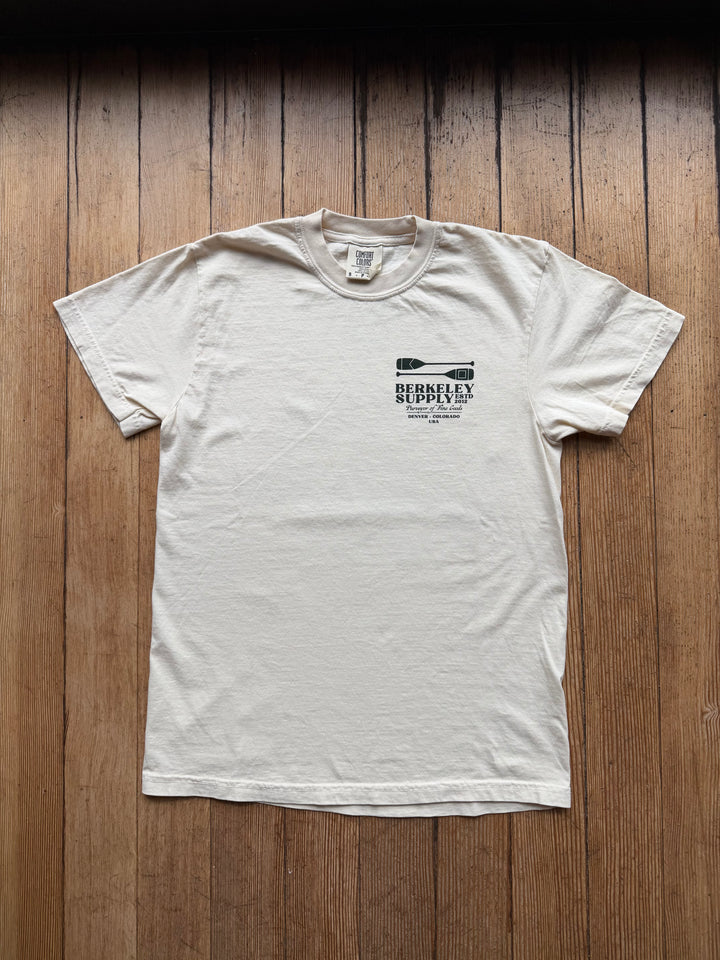 Berkeley Supply x John Fellows "10 Year Tee" - Natural