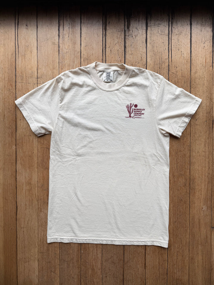 Berkeley Supply x John Fellows "Ever Westward" 12 Year Tee - Natural