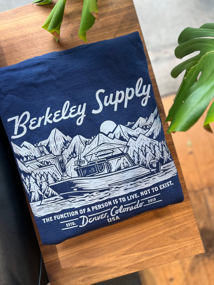 Berkeley Supply x John Fellows 13 Year Hoodie - Adventure Boat