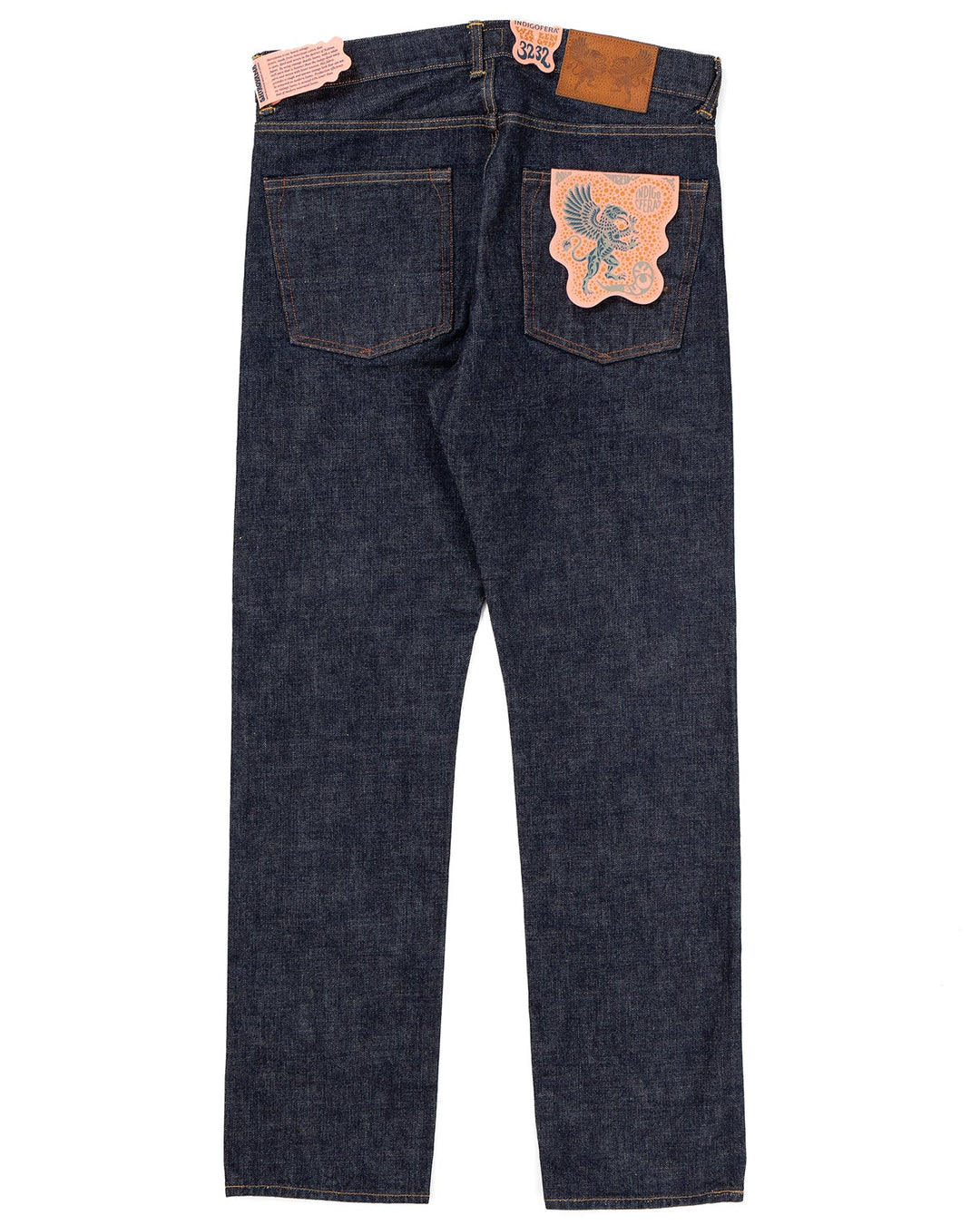Indigofera Buck 18oz Shiroyama Rinsed Denim