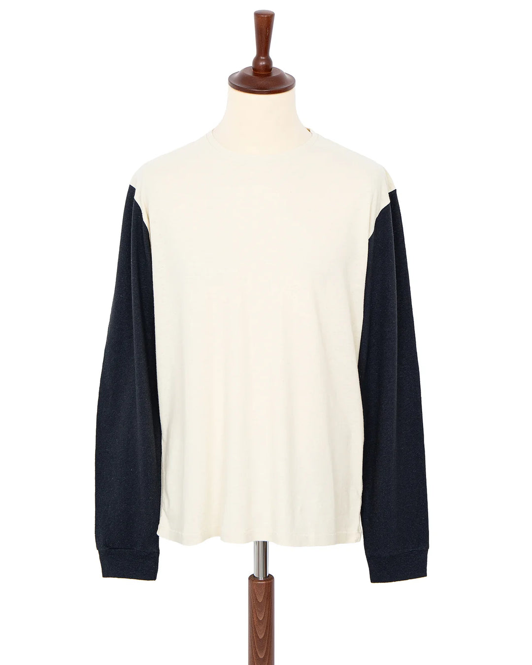 Indigofera Dale Sweater - Vintage White/ Marshall Black