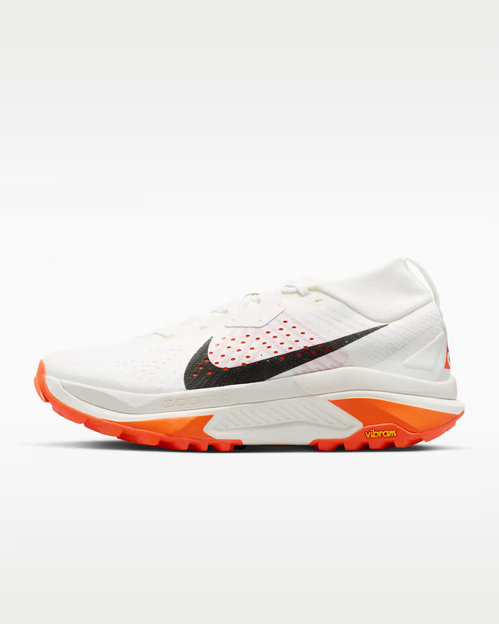 Nike ACG Zegama Men's Trail Running Shoes - Summit White/Phantom/Safety Orange/Black