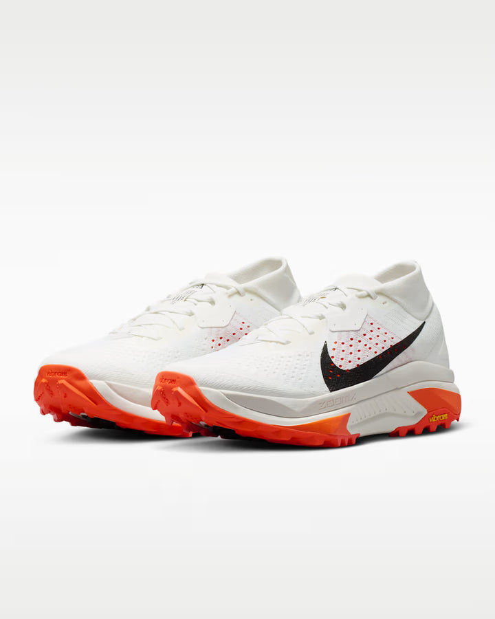 Nike ACG Zegama Men's Trail Running Shoes - Summit White/Phantom/Safety Orange/Black