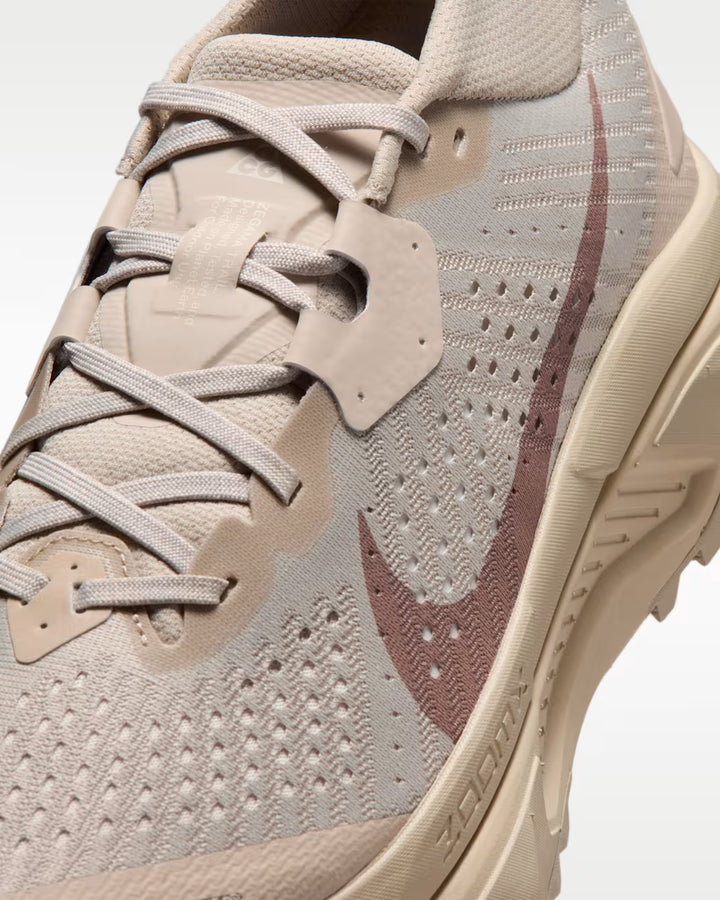 Nike ACG Zegama Men's Trail Running Shoes - Cream/Safety Orange/Light Orewood Brown