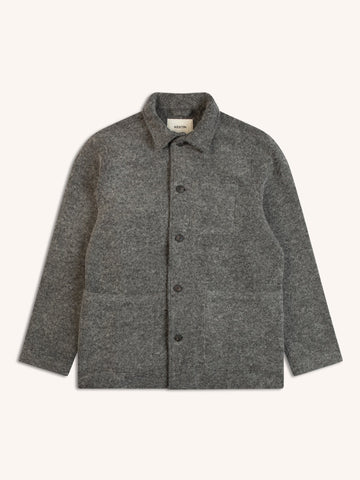 Kestin - Ormiston Jacket In Grey Wool Blend