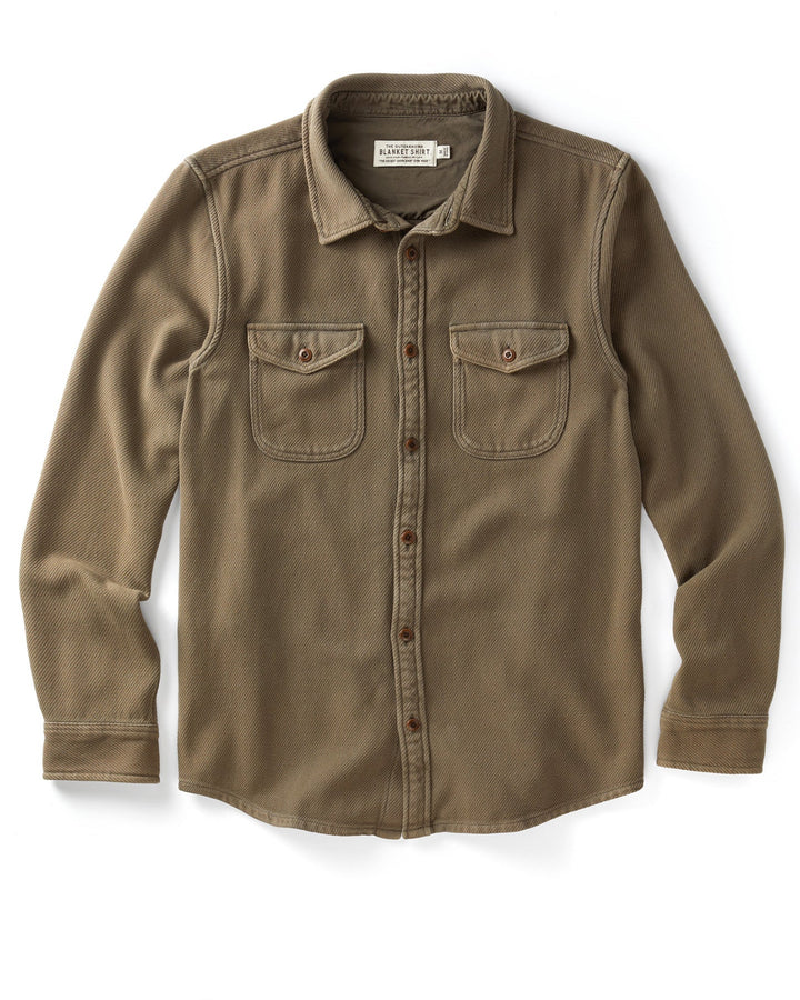 Outerknown Chroma Blanket Shirt - Kelp Bloom