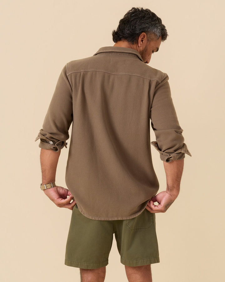 Outerknown Chroma Blanket Shirt - Kelp Bloom