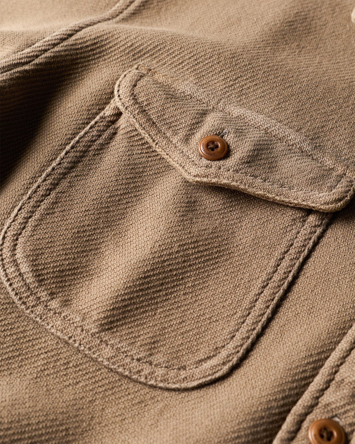 Outerknown Chroma Blanket Shirt - Kelp Bloom