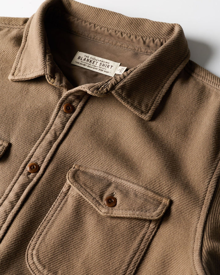 Outerknown Chroma Blanket Shirt - Kelp Bloom