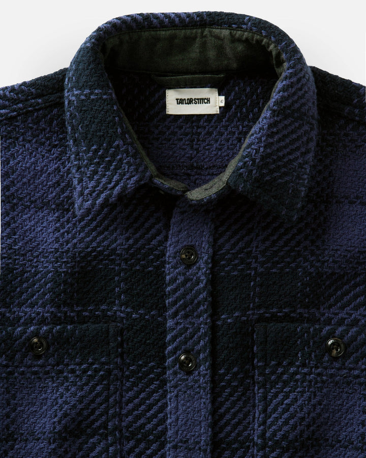 Taylor Stitch Cutter Overshirt - Lighthouse Check