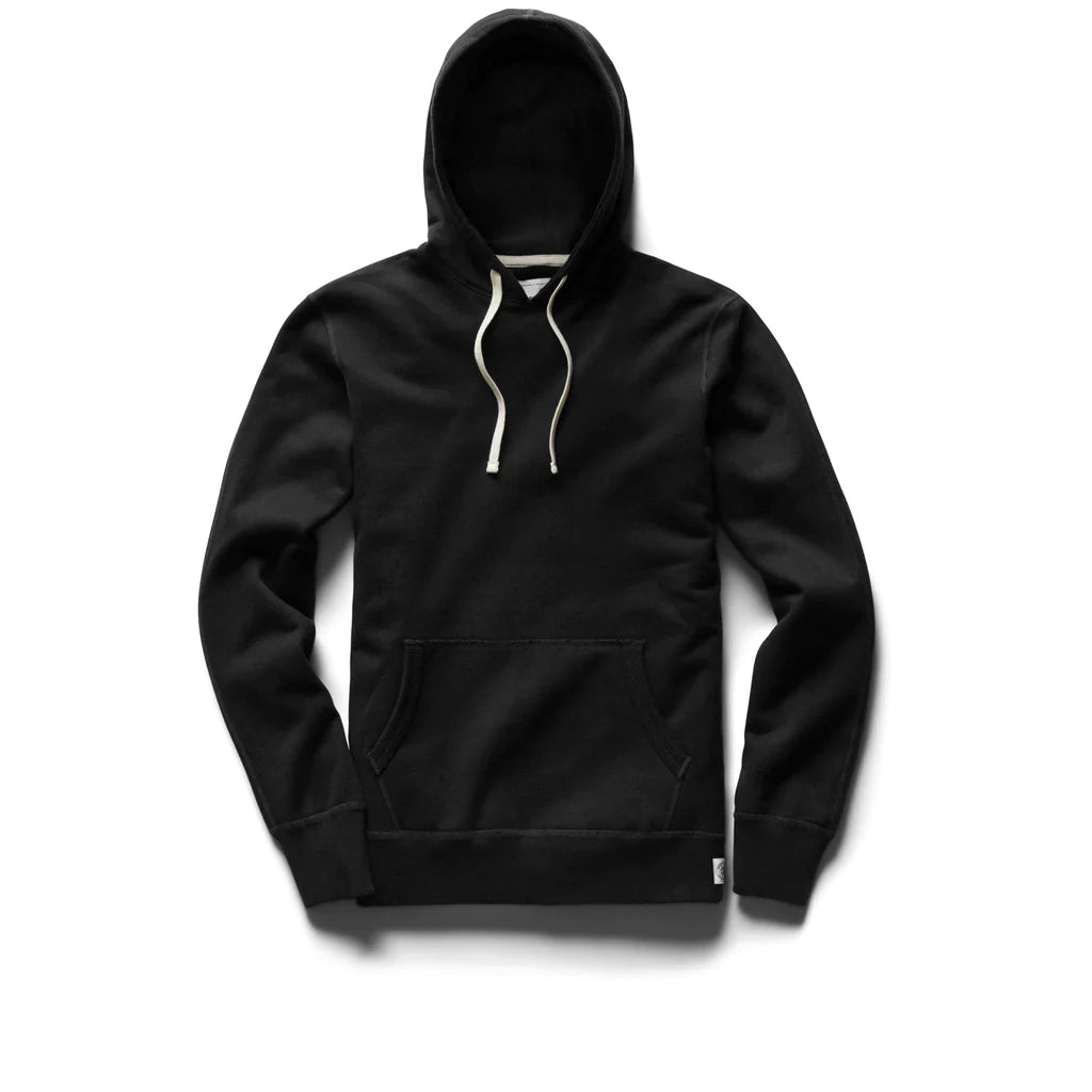 Reigning Champ Midweight Terry Pullover Hoodie - Black