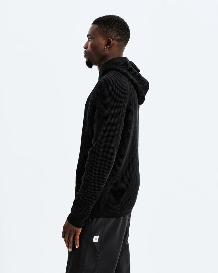 Reigning Champ Supima Knit Anthem Hoodie - Black