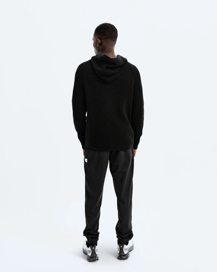 Reigning Champ Supima Knit Anthem Hoodie - Black