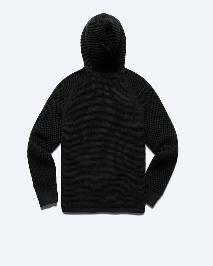 Reigning Champ Supima Knit Anthem Hoodie - Black
