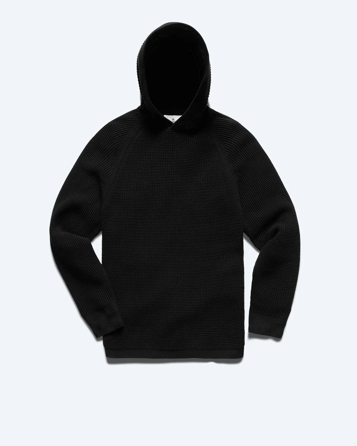 Reigning Champ Supima Knit Anthem Hoodie - Black