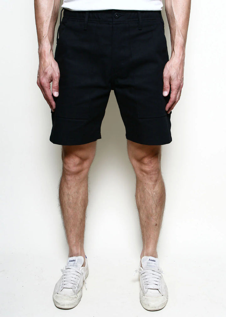 Rogue Territory Fatigue Shorts - Black Canvas