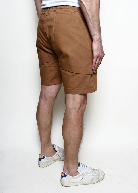 Rogue Territory Fatigue Shorts - Camel Canvas