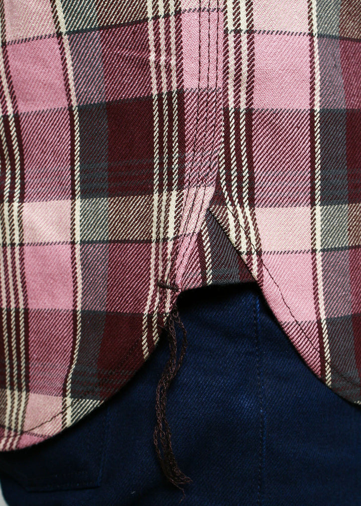 Rogue Territory - Field Shirt in Dusty Pink Plaid