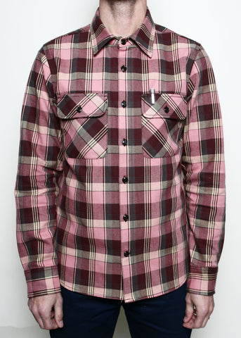 Rogue Territory Field Shirt - Dusty Pink Plaid