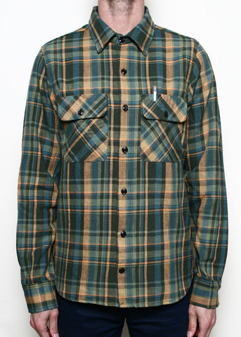 Rogue Territory Field Shirt - Forest Slub Plaid