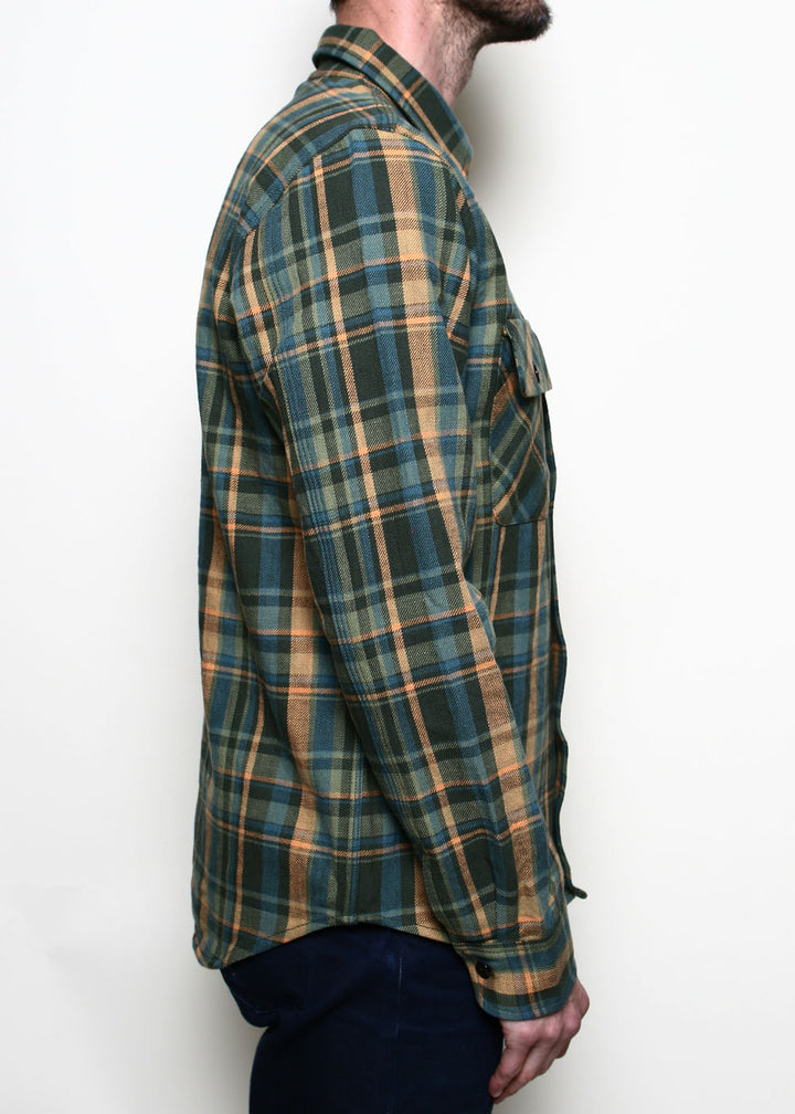 Rogue Territory Field Shirt - Forest Slub Plaid
