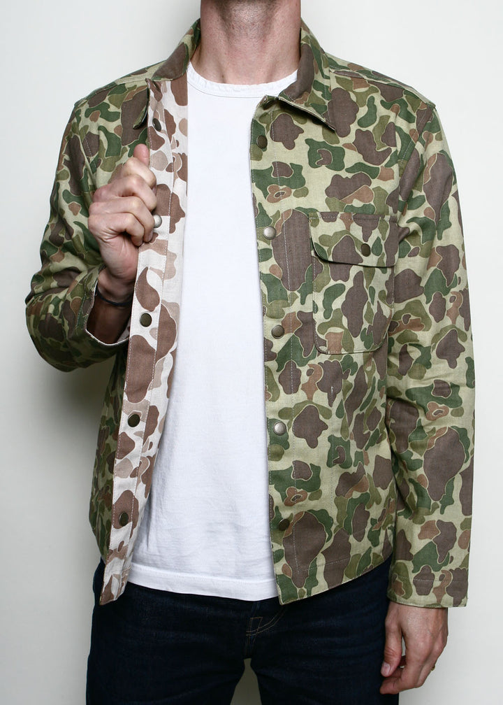 Rogue Territory Reversible Field Shirt - Frog Camo