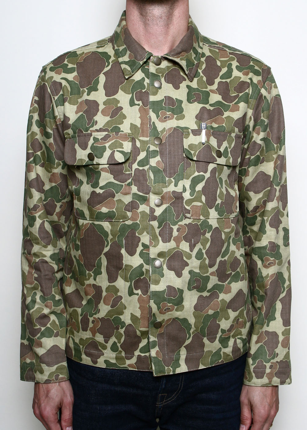 Rogue Territory Reversible Field Shirt - Frog Camo