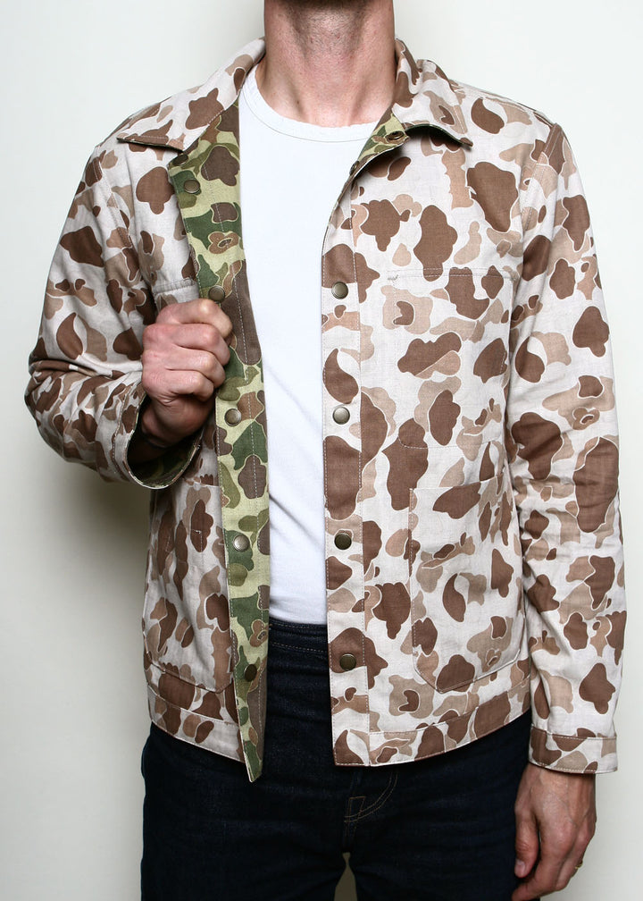 Rogue Territory Reversible Field Shirt - Frog Camo