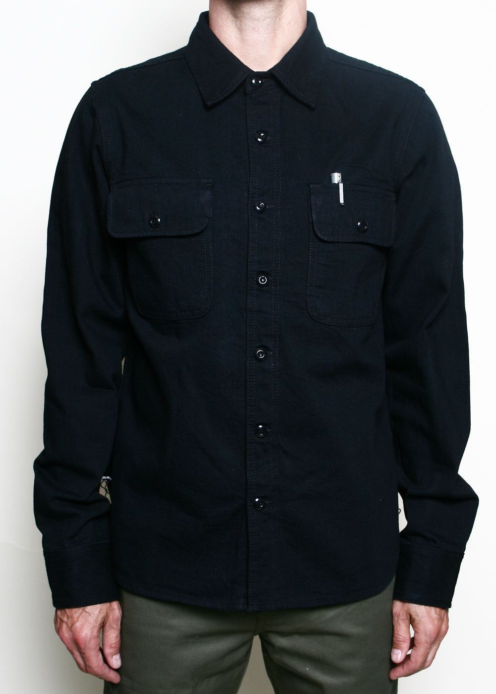 Rogue Territory Field Shirt - Rinsed 11oz Stealth